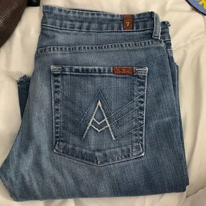 7 for all mankind A pocket bootcut jeans size 31